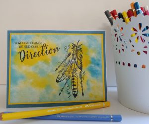 All Occasion Card – “Through Change We Find Our Direction”