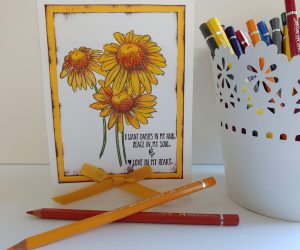 All Occasion Card – “I want daisies in my hair…”