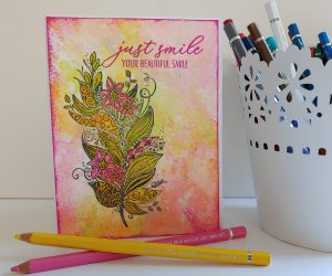 Friendship Card – “Just Smile…”
