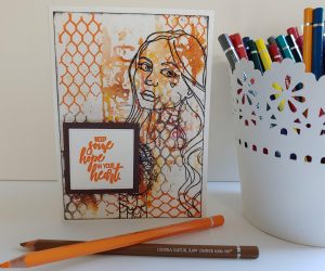 Encouragement Card- Keep some hope in your heart