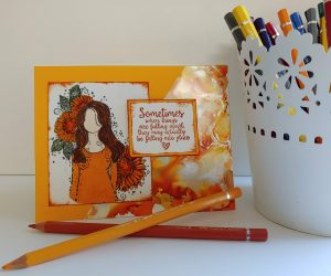 Encouragement Card – “Sometimes when things are falling apart…”