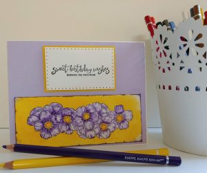 Birthday Card – “Sweet Birthday Wishes…”