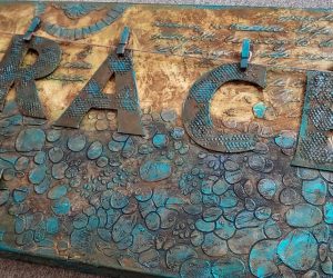 Original Mixed Media Gallery Wrapped Canvas – “Grace”