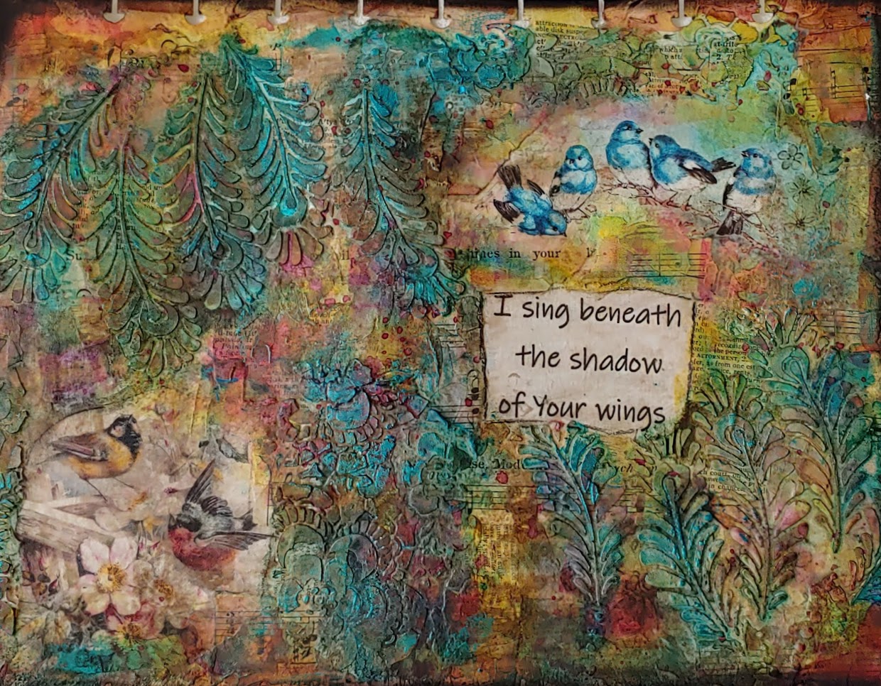 Sunday’s ART of Truth – 3-15-20 – “I sing beneath the shadow of Your wings” (plus video)