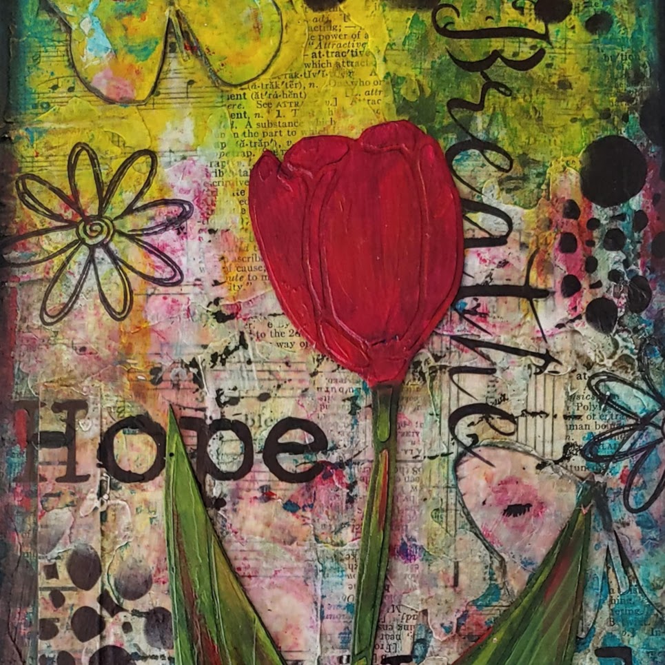 Sunday’s ART of Truth – 3/22/20 – Tulip Joy