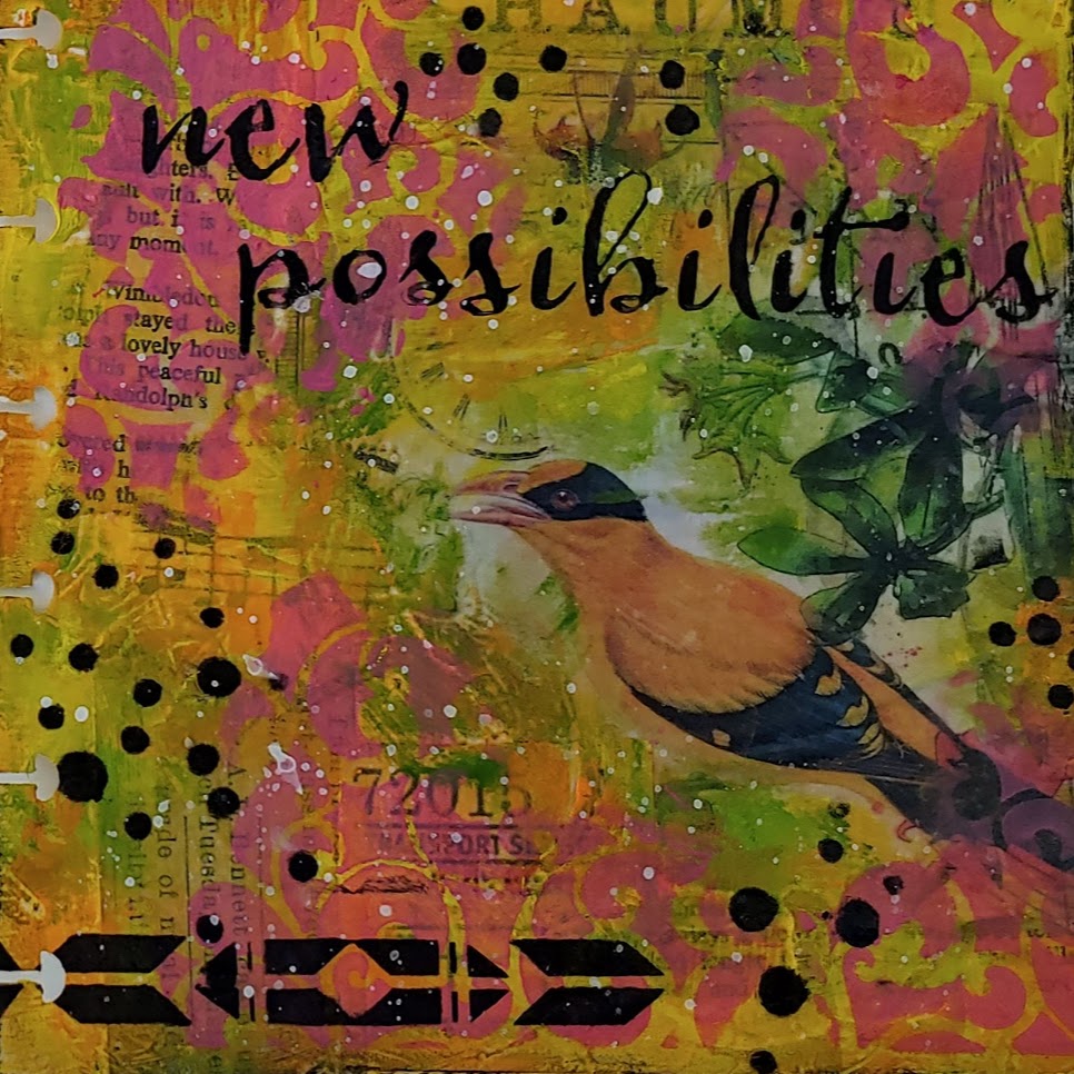 Water Media Wednesday – Episode 10 – Blissful New Possibilities